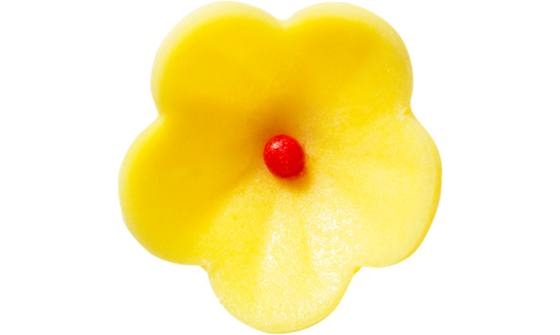 Flowers yellow marsepein